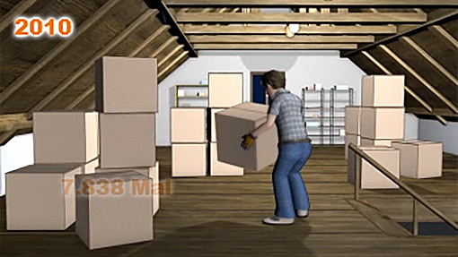 ImmobilienScout24 | Dachboden ausräumen (3D-Animationsfilm zum Umzugsspecial)