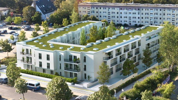 Visualisierung Gebäudekomplex | Exterior | Modelling | Rendering & Compositing