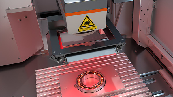 Produktvisualisierung: Laserbeschrifter Lasering | CAD-DAtenaufbereitung | Modelling & Rendering | Auftraggeber: Kessler Studios GmbH.
