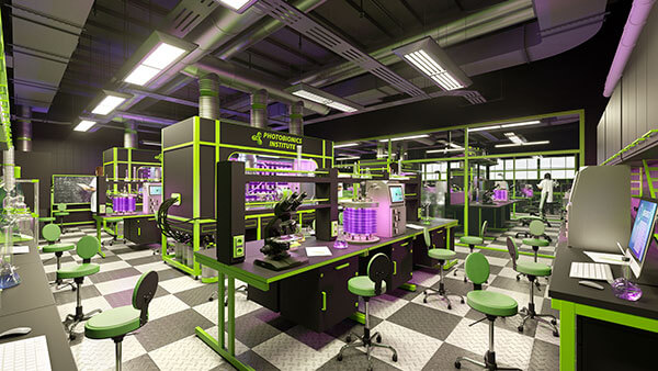 Architekturvisualisierung: Labor | Interior